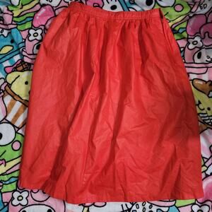 Chiori Vintage JP Rare Brand Formal Skirt Red 1980s Y2K 90s Girly Gorgeous Piece